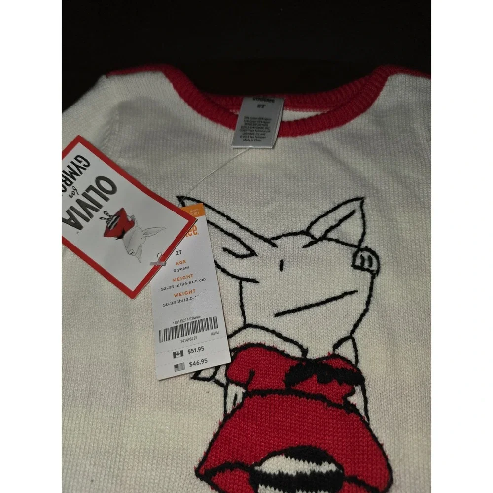 Olivia for gymboree sweater‎ dress size 2t nwt